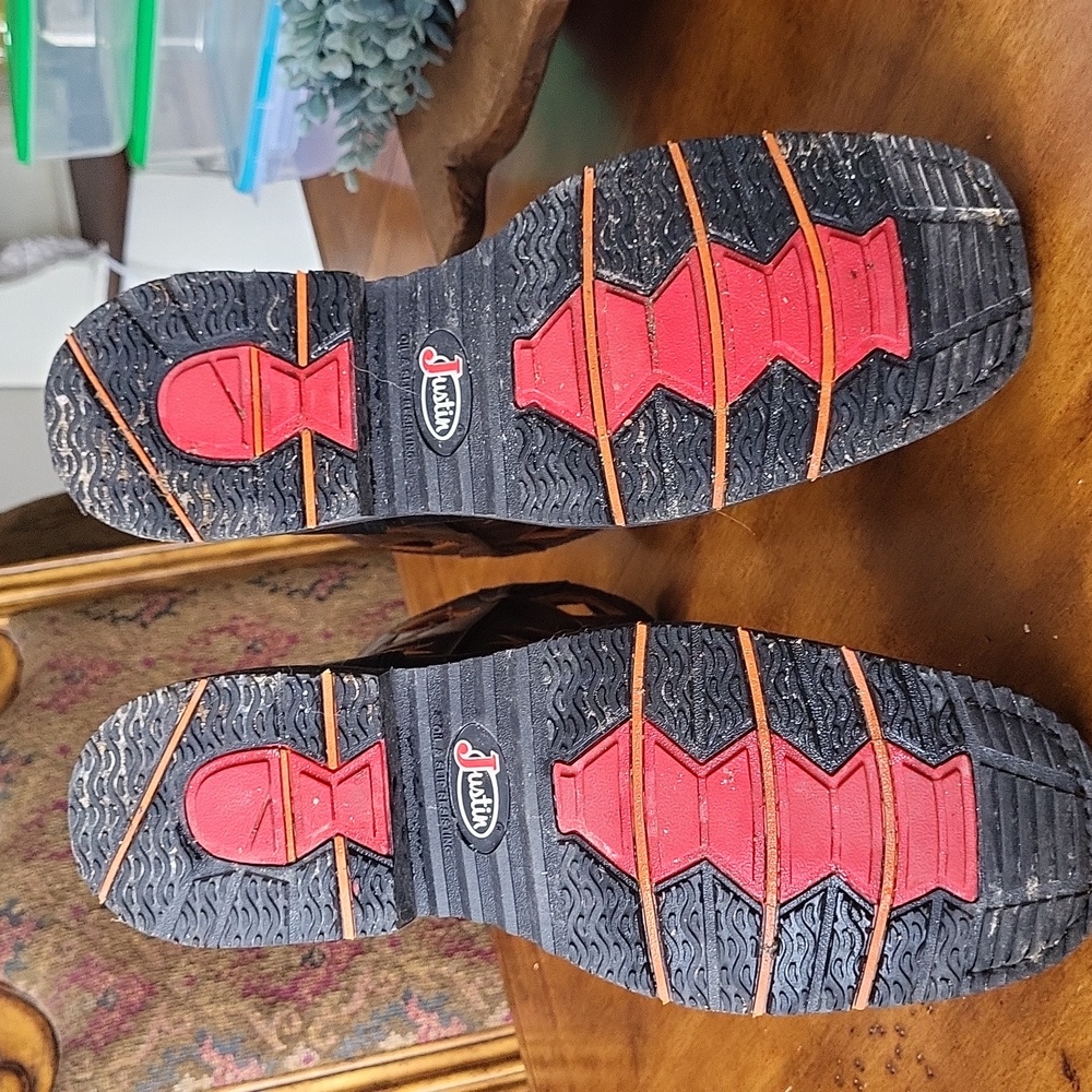 Justin work boots - Picture 6 of 7